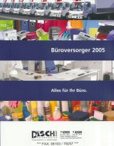 NEU - Jetzt bestellen !!! B&uuml;ro Versorger Katalog 2005 - mit dem kompletten Artikelsortiment f&uuml;r Ihren t&auml;glichen Bedarf an EDV-Zubeh&ouml;r, Datentr&auml;gern und B&uuml;roartikeln.